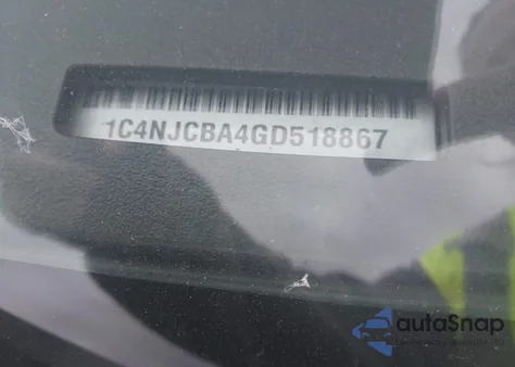 2016 Jeep Compass Sport из США, поврежденный, VIN 1C4NJCBA4GD518867